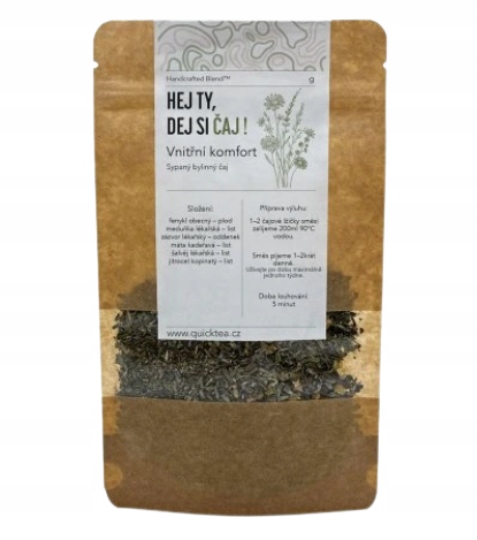 QuickTea Vnitřní komfort bylinný čaj 500 g
