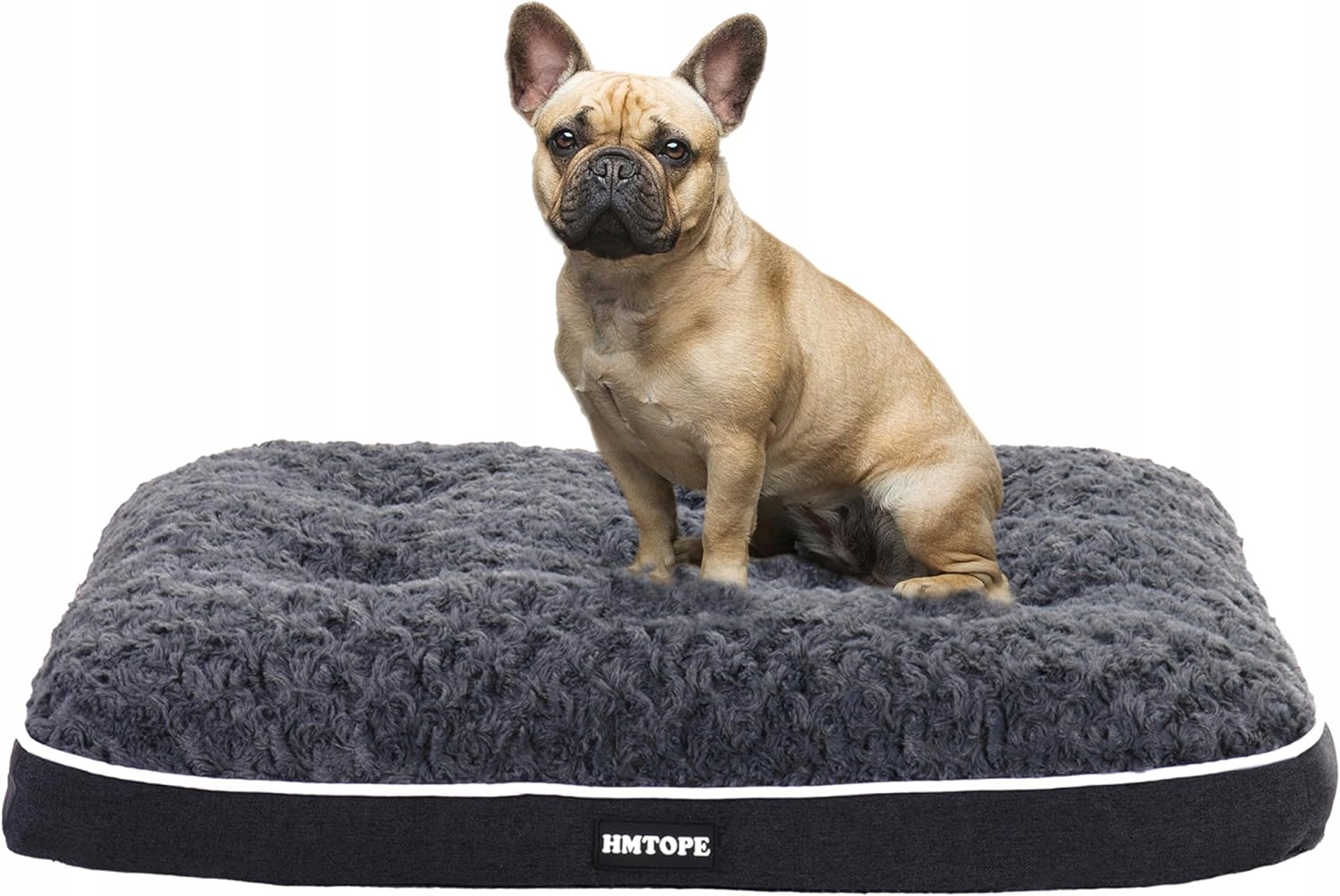 Pelíšek Pelíšek Pro Psa Dvouvrstvý Design Tmavě Šedý 76 x 54 CM