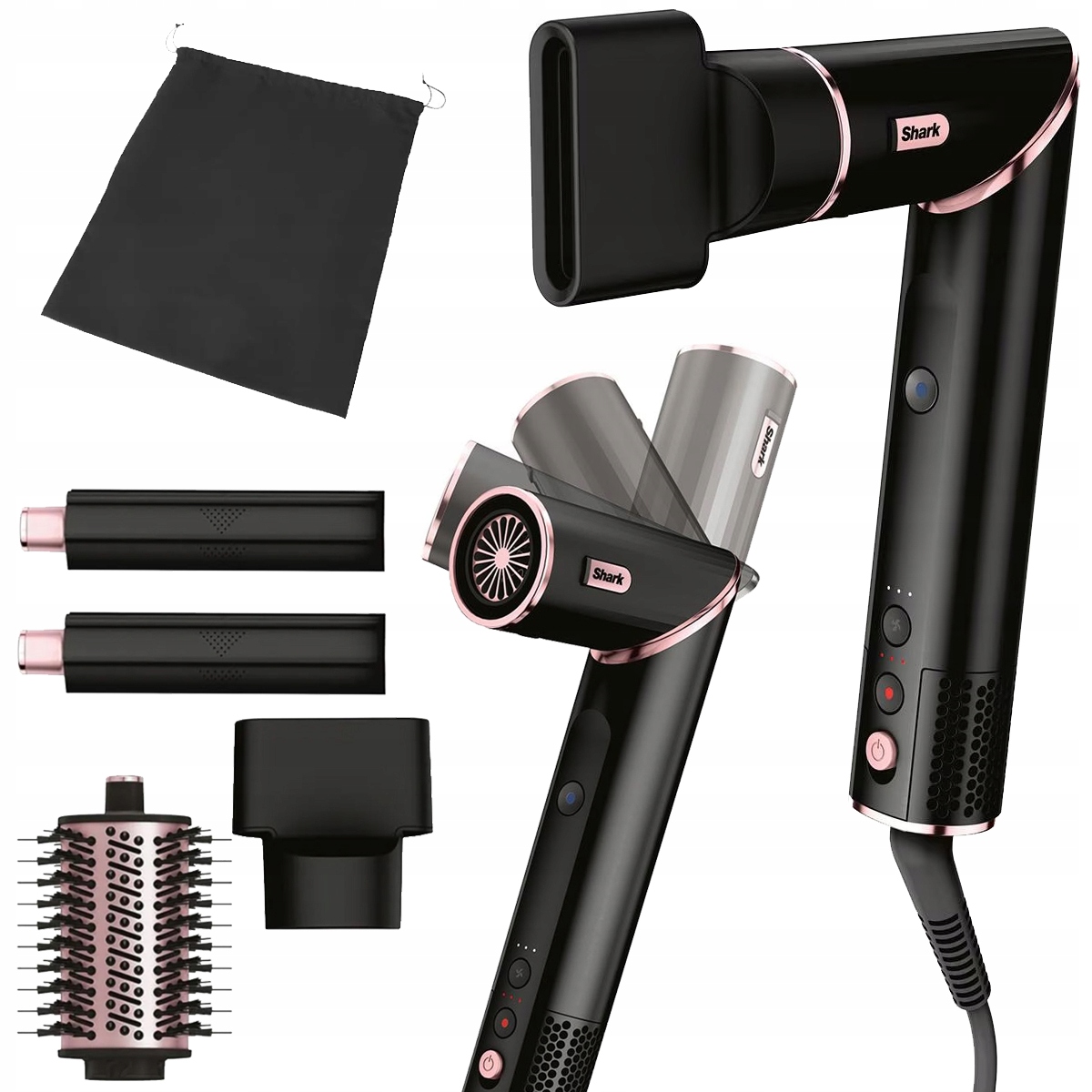 Shark HD424DE Lokówko-suszarka do włosów 3w1 FlexStyle Profesjonalna 3-w-1