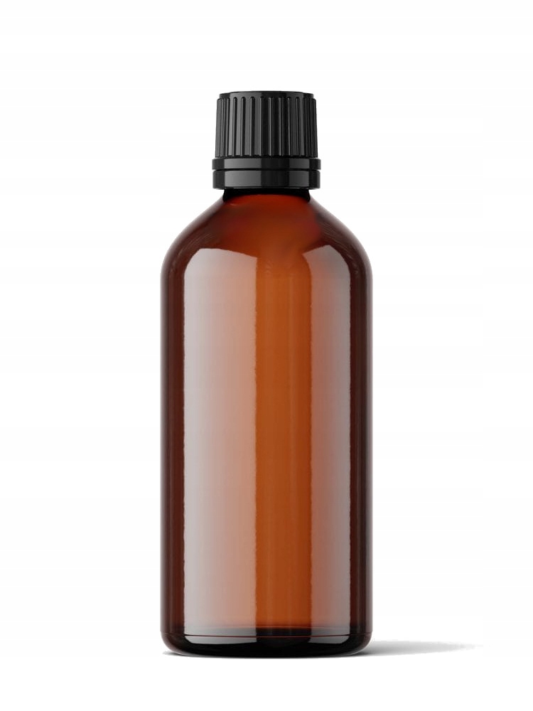 

Butelka 100ml Szklana Z Kroplomierzem Czarnym