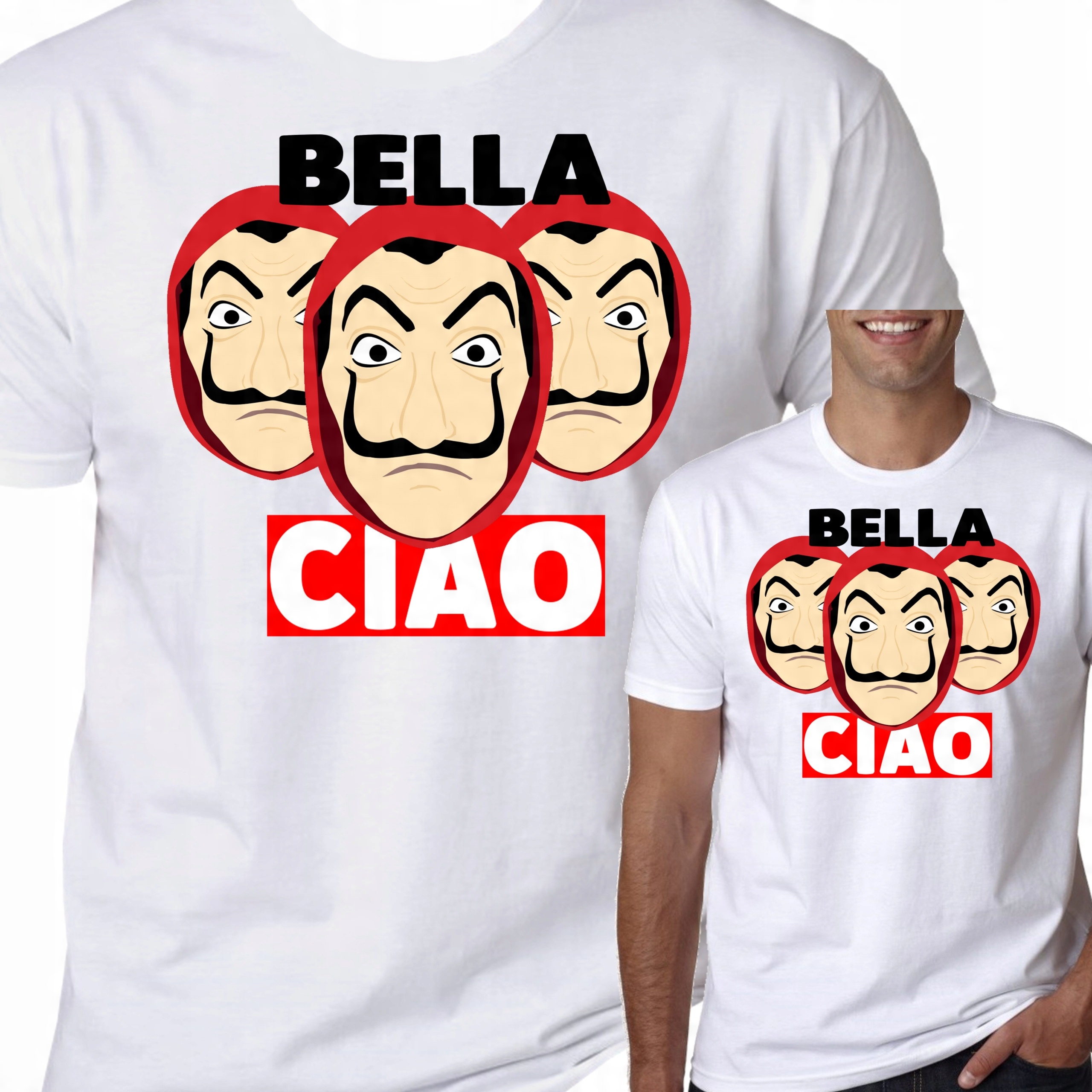 

T-Shirt Koszulka Dom Z Papieru La Casa De XXL 0733
