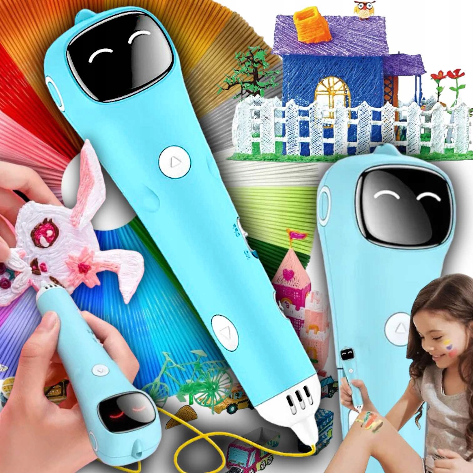 NAJNOWSZY DŁUGOPIS 3D PRO 2.0 BEZPRZEWODOWY + WKŁADY