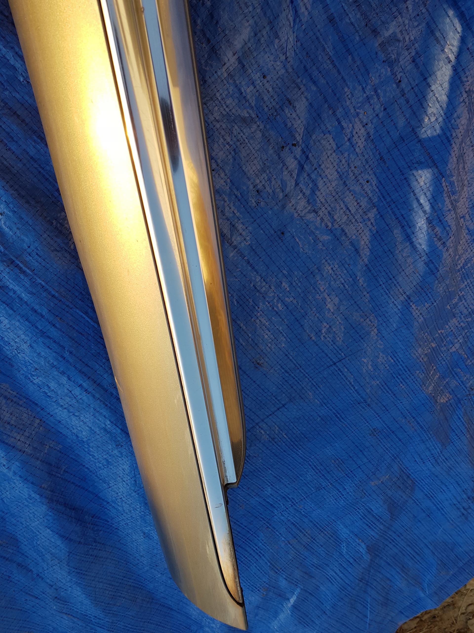 moulding cap of the threshold threshold left AUDI A8 D4 LY7G