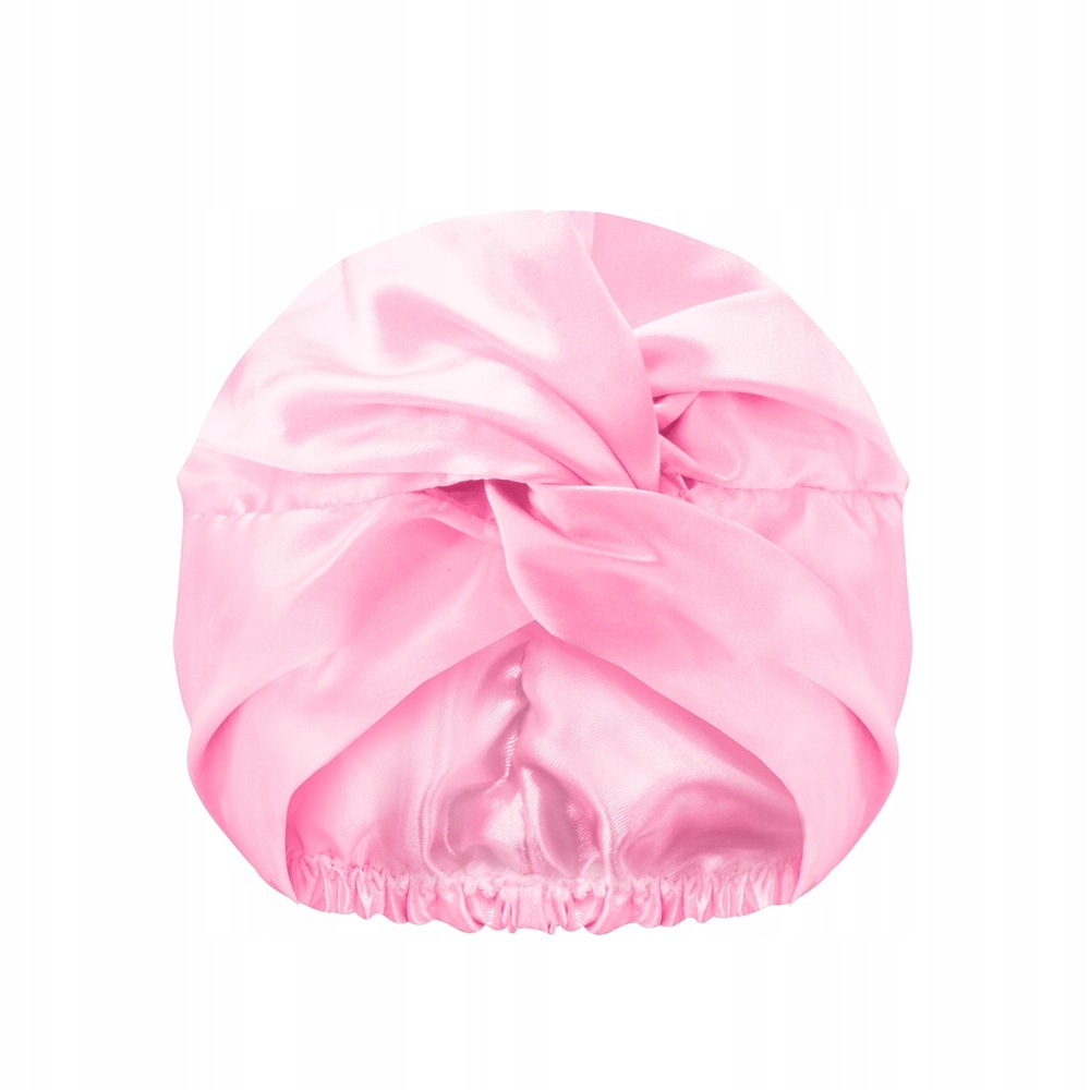 Glov Dvouvrstvá saténová čepice na spaní Pink