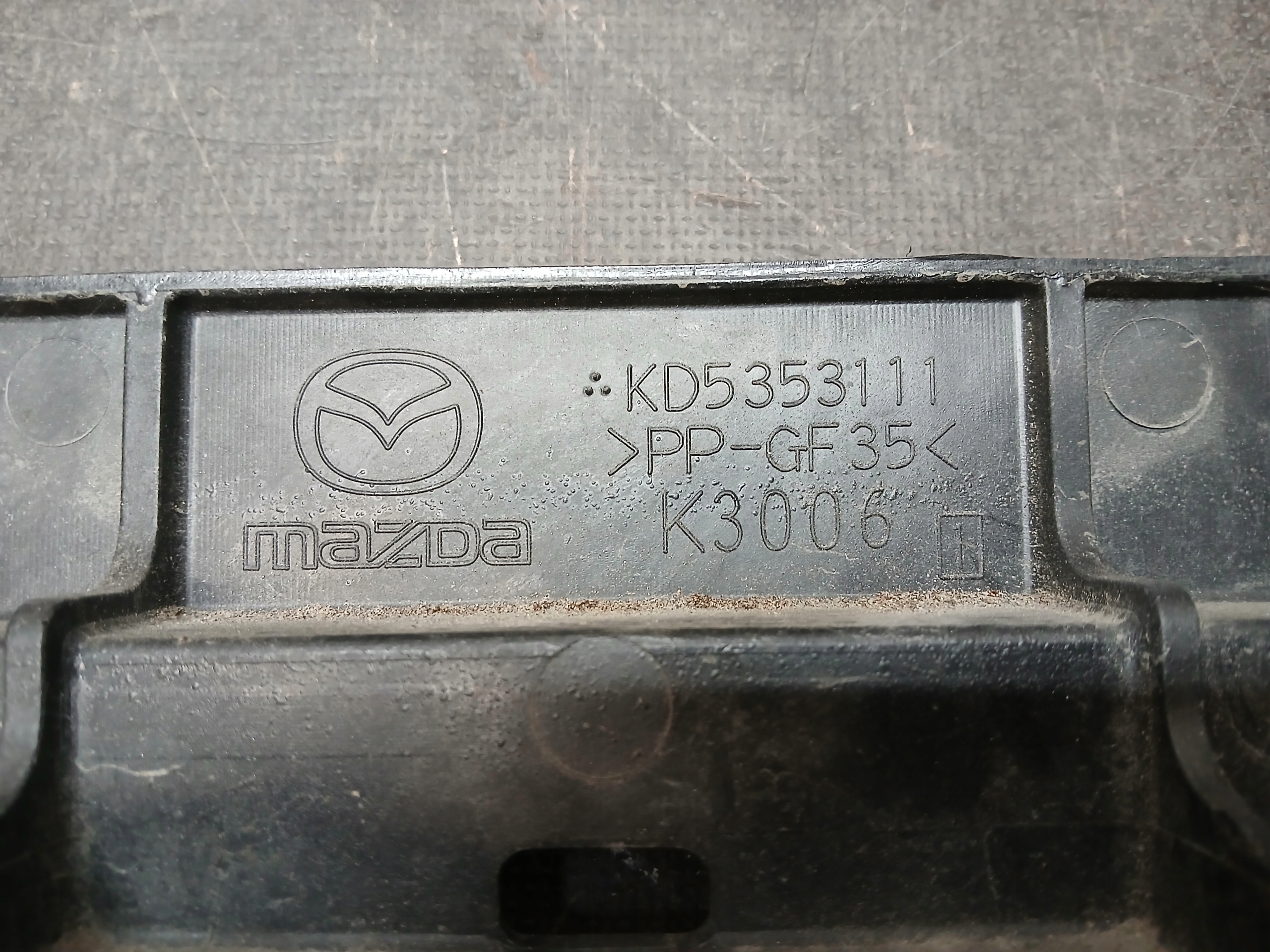 support panel for radiators MAZDA CX5 CX-5 CX 5 and 1 12-17 KD5353111