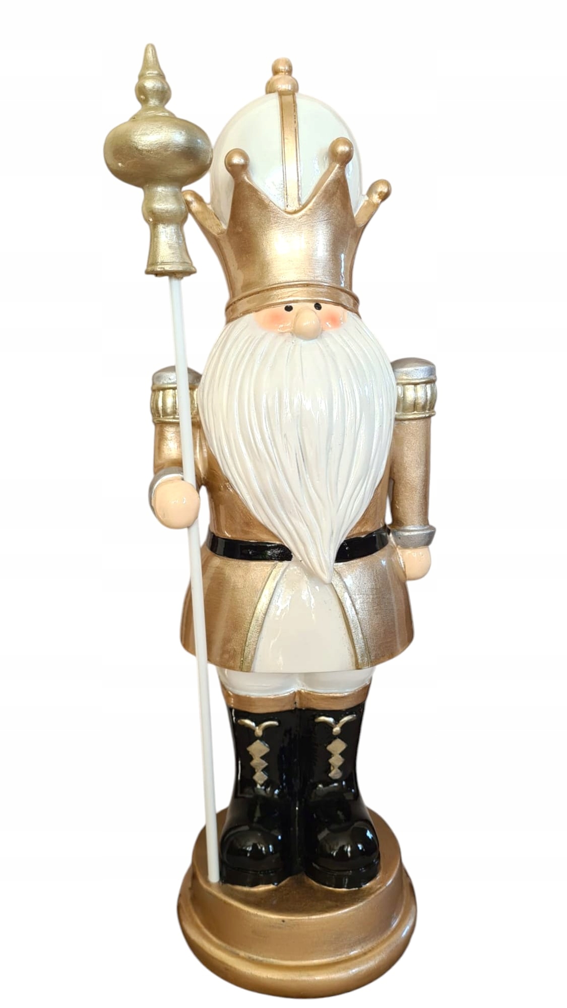 Louskáček, Voják Král, Vánoční Figurka 33,5 cm.