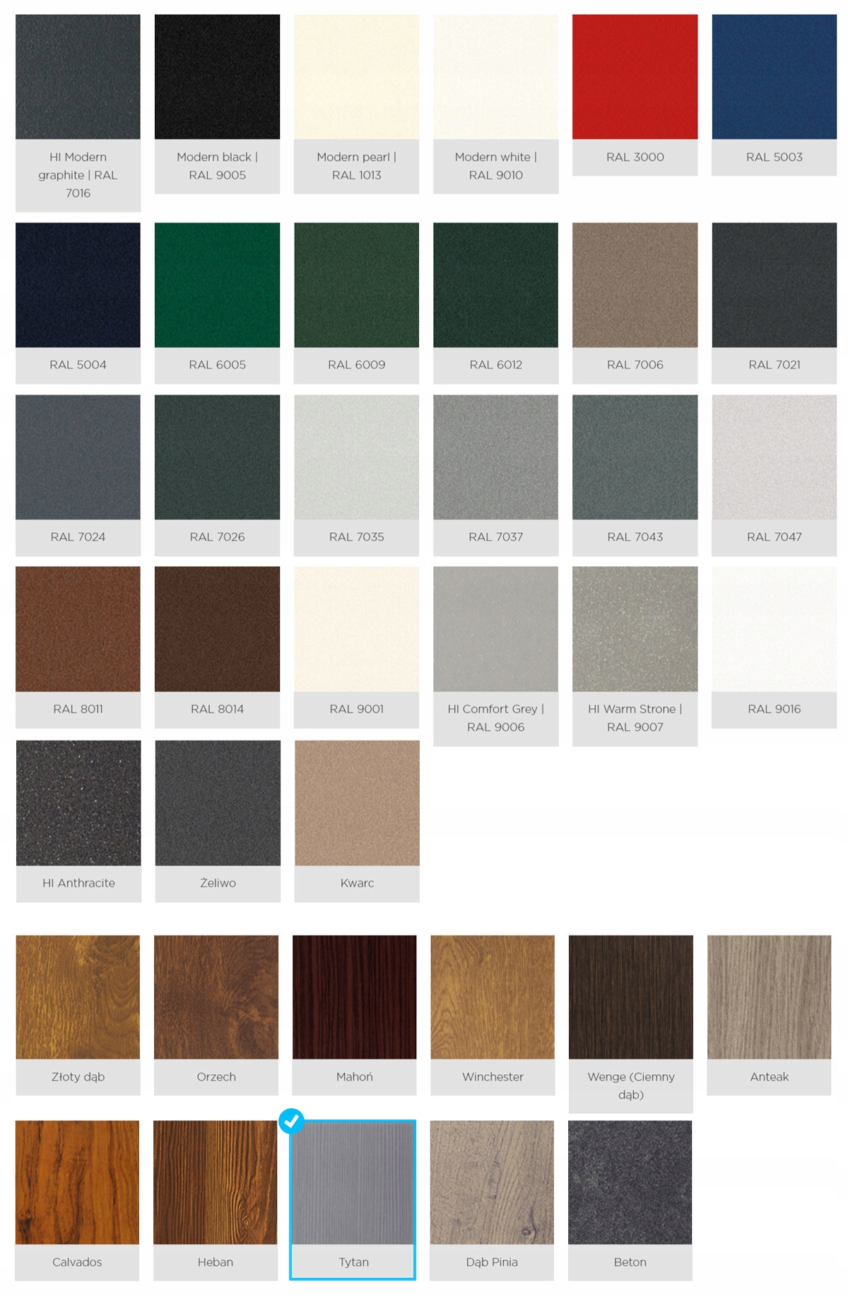 Drzwi zewnętrze nowoczesne Wiśniowski NOVA TYTAN Grubość drzwi 78 mm