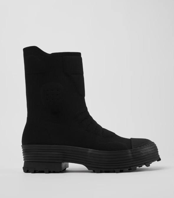 Pánské boty CamperLab Trakto Knit Negro Kotníkové Boty R42