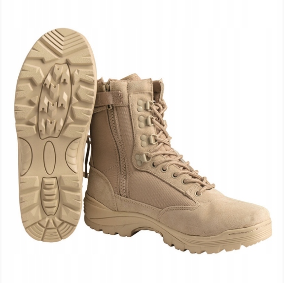 

Buty Turystyczne Tact Ykk Zipper Mil-tec Khaki 45