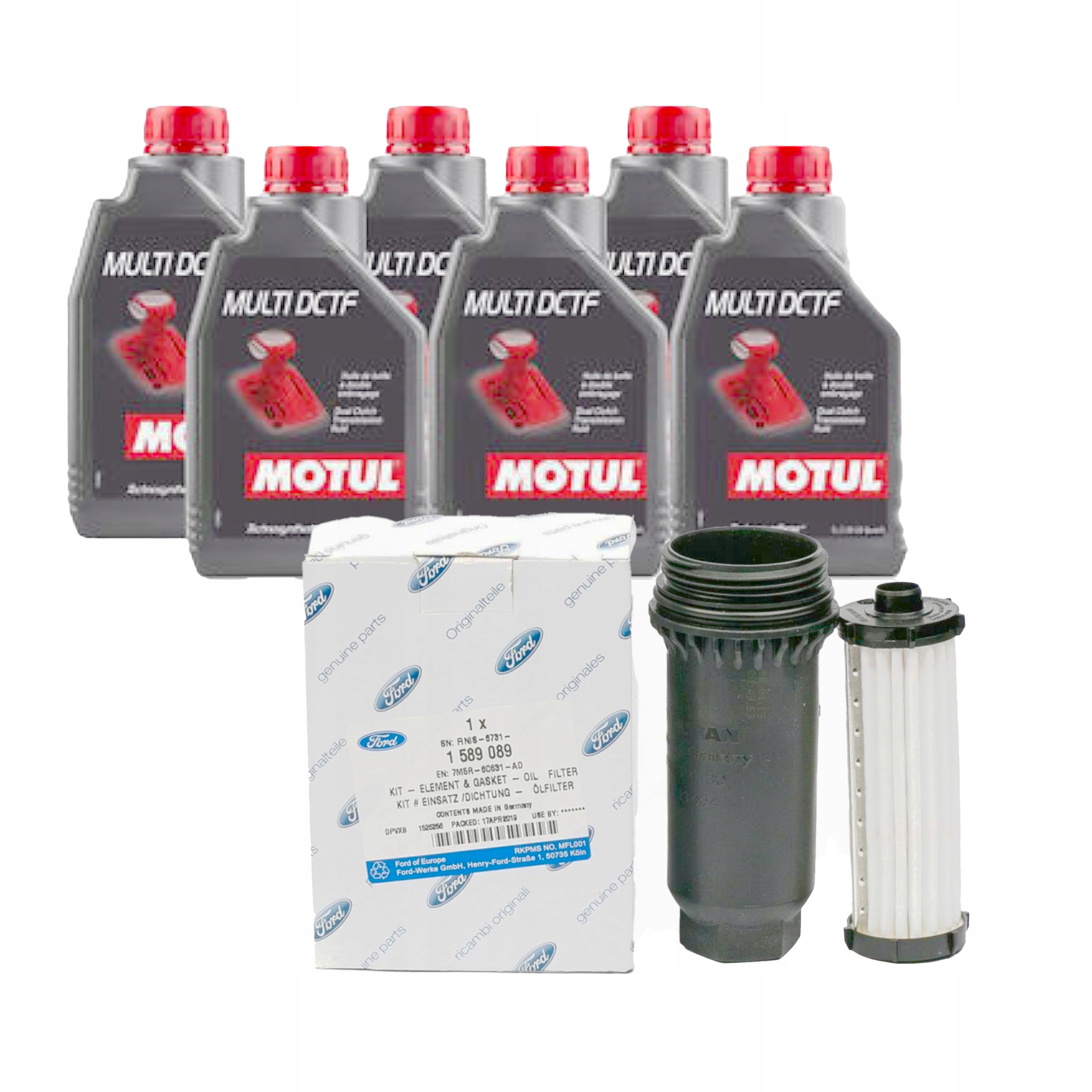 Zestaw filtr oleju olej Motul 6L Atf Volvo Ford Powershift