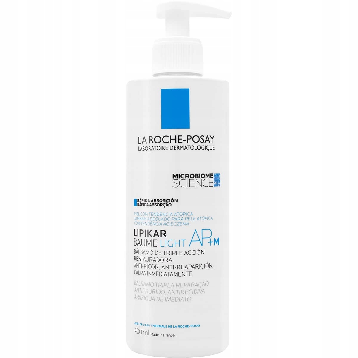 La Roche-Posay Lipikar Baume Light Ap+m, balsam do ciała, 400 ml