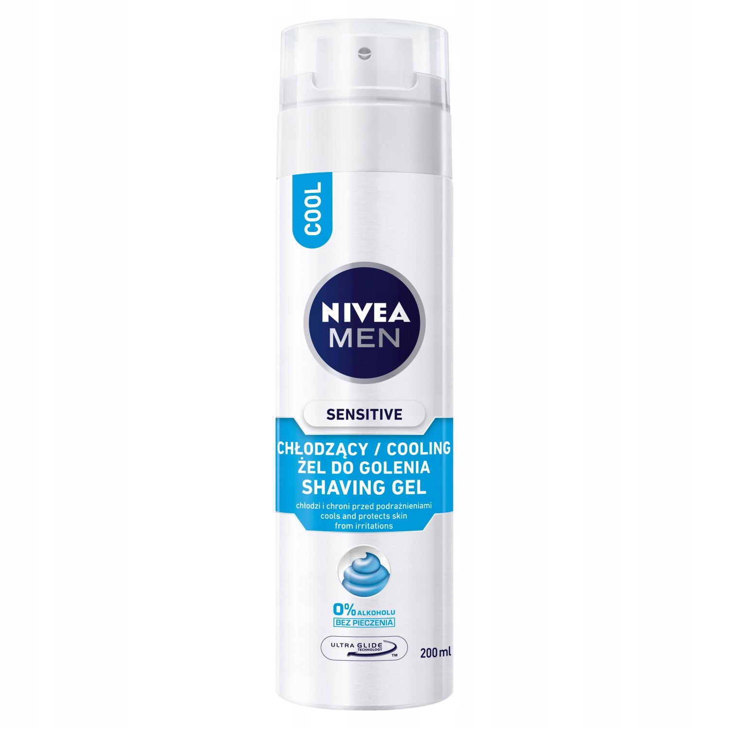 

Nivea Men Sensitive Chłodzący Żel Do Golenia 200ML