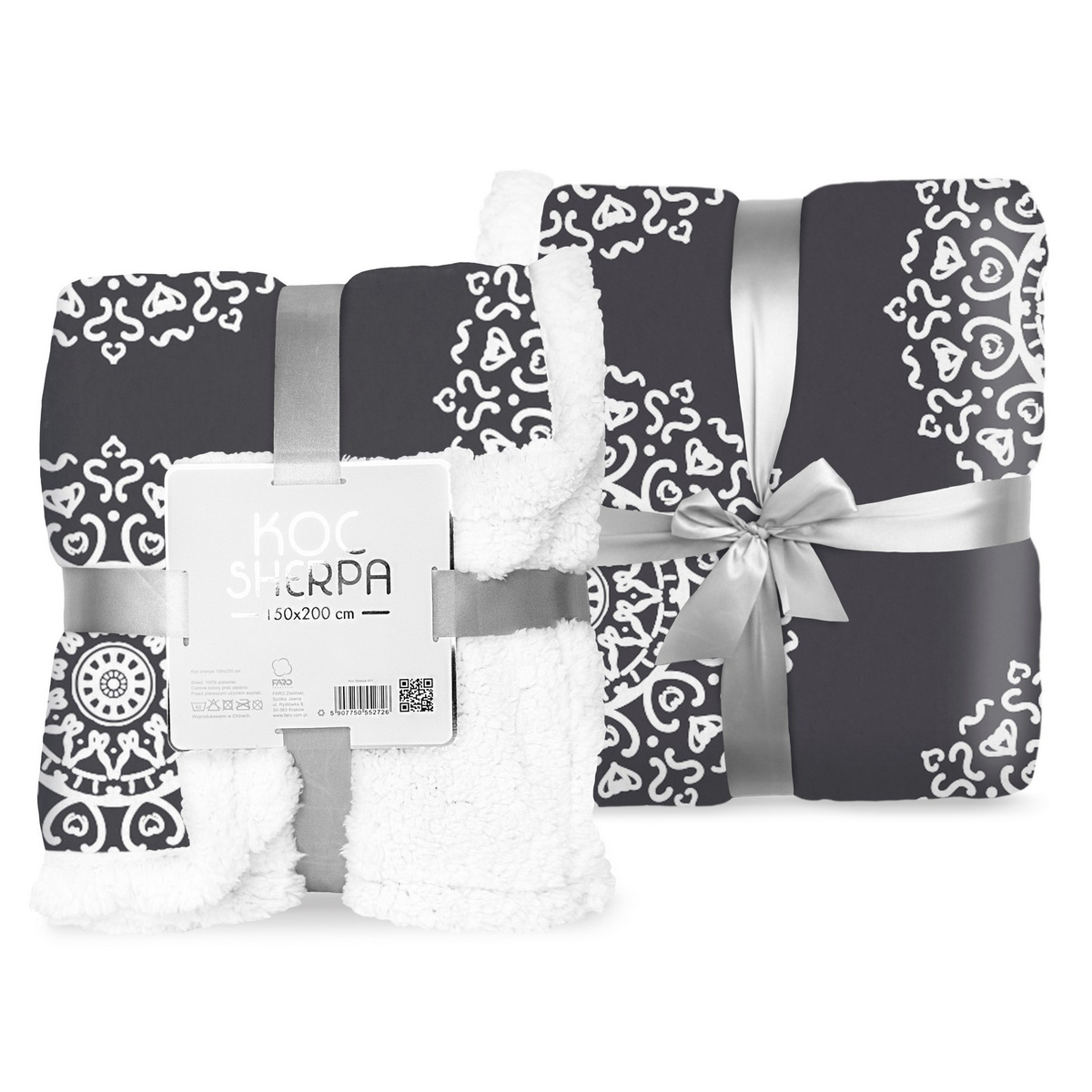 Deka na postel 150x200 Mikrovlákno oboustranná Sherpa