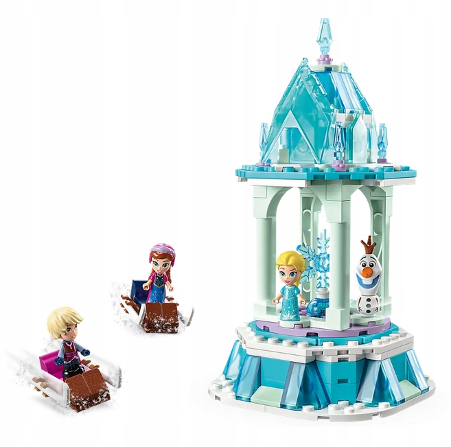 LEGO 43218 DISNEY MAGICZNA KARUZELA ANNY I ELZY Marka LEGO