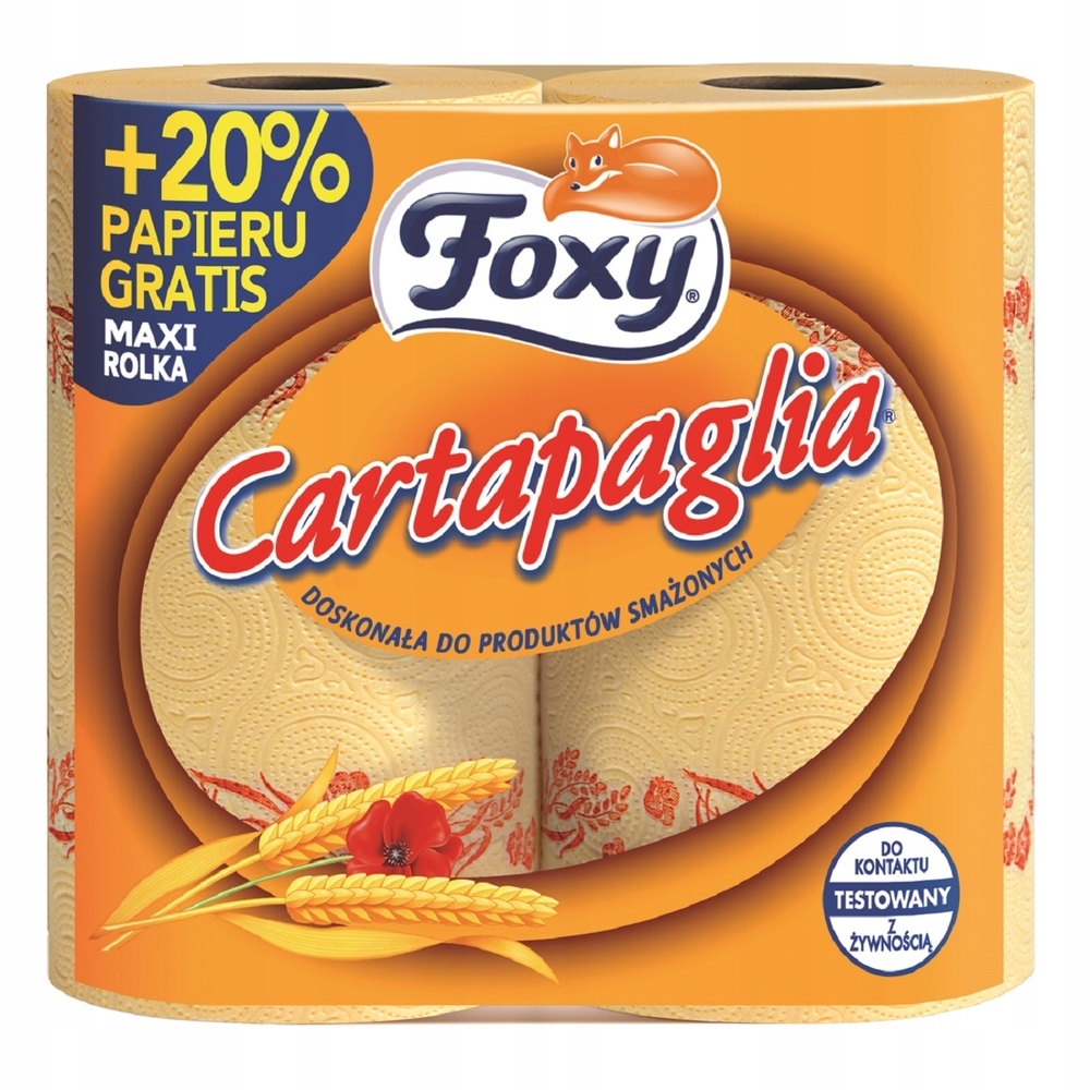 

FoxY Cartapaglia Ręcznik papierowy kuchenny rolki