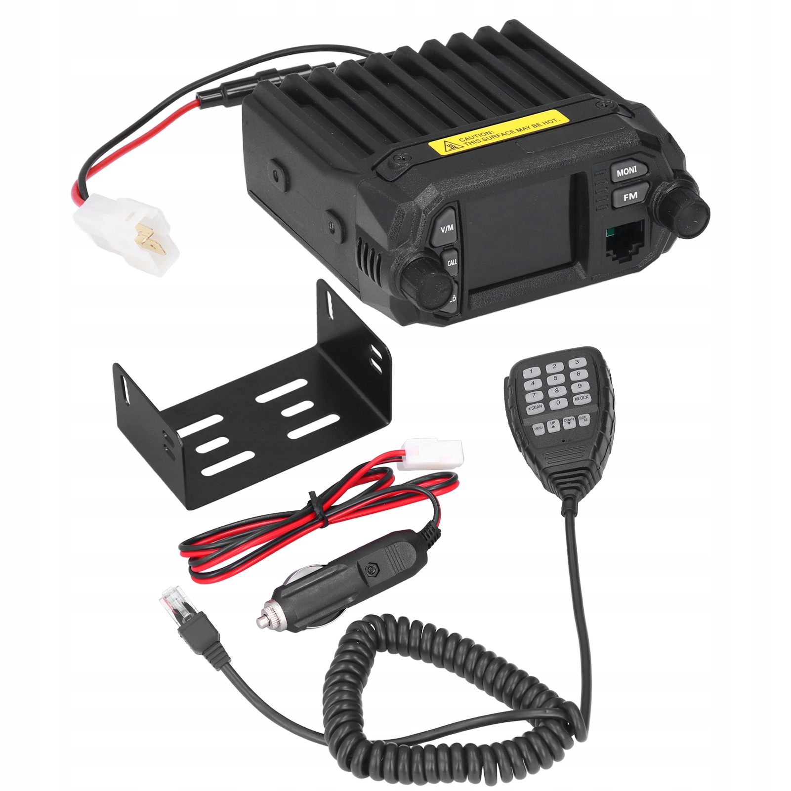 Qyt KT-8900D Vhf 136-174MHZ Uhf Mobilné Rádio Duobander 25W