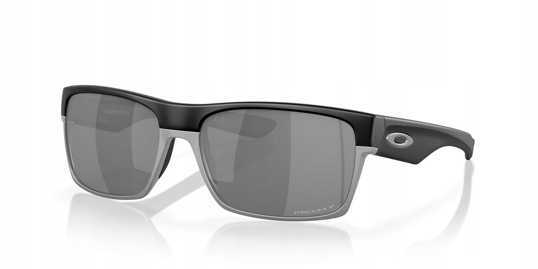 Okulary przeciwsłoneczne unisex Oakley Twoface czarne OO9189-38