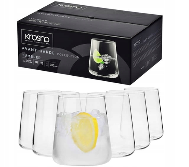 

Krosno szklanki do napojów Avant-Garde 380 ml B042