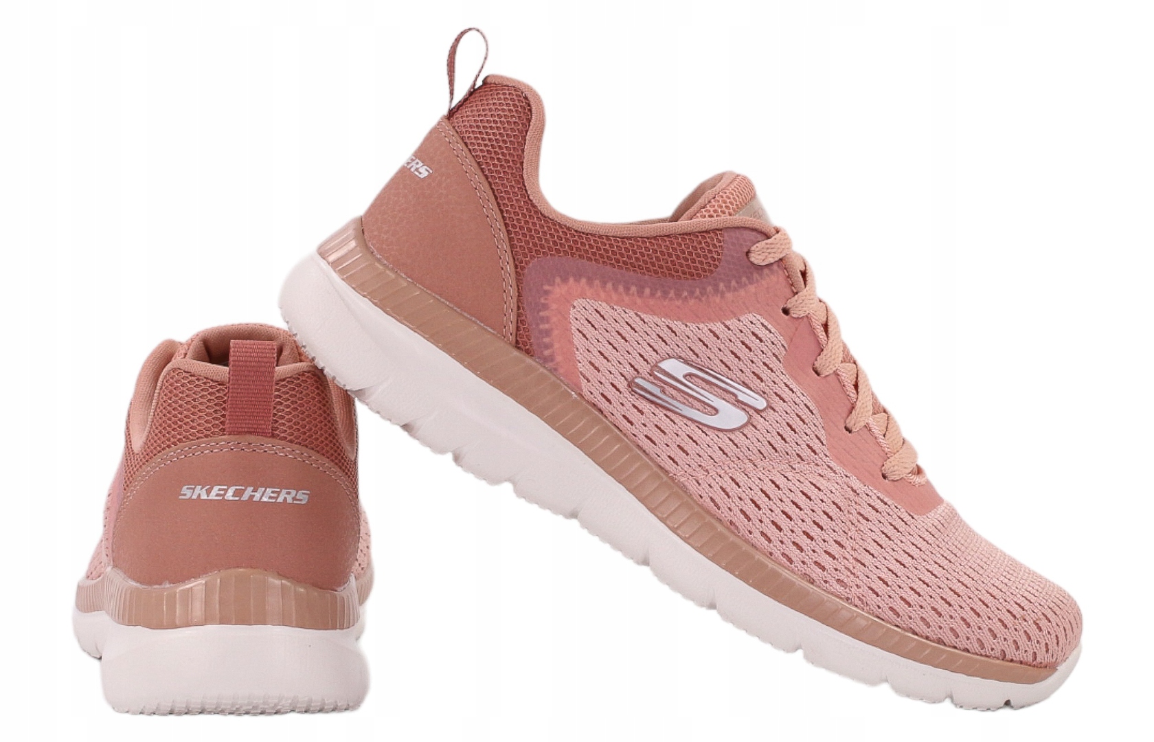 Buty damskie Skechers BOUNTIFUL-QUICK 12607-ROS Płeć kobieta