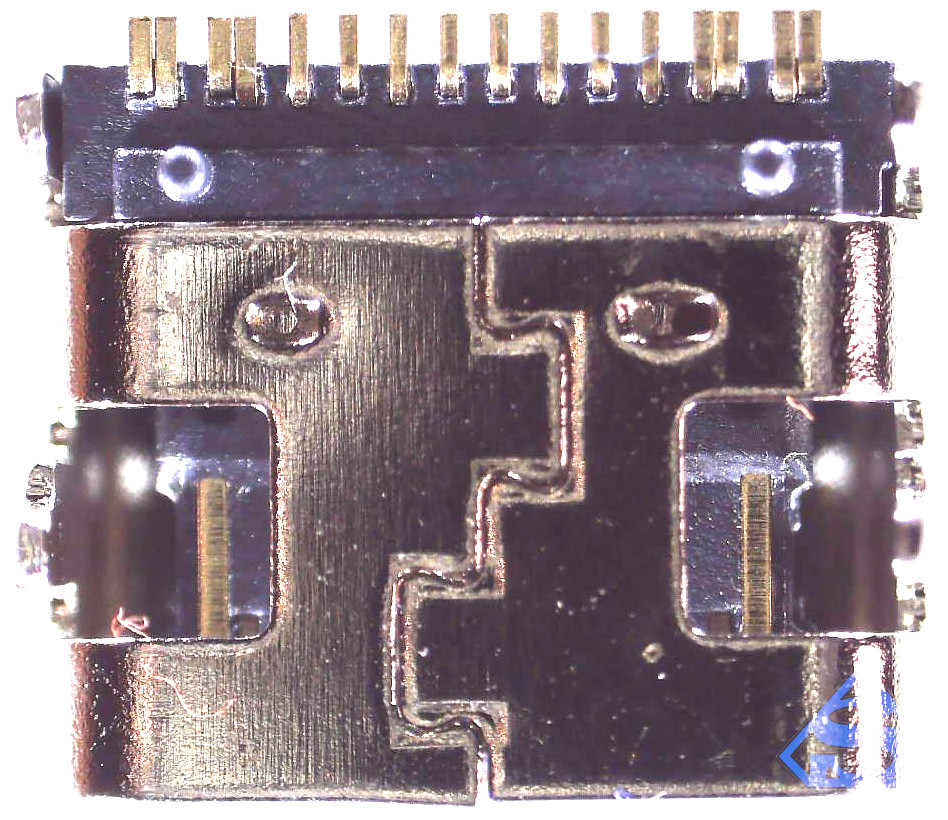 

Gniazdo usb typ C montażowe Pcb Smd 16pin Tht