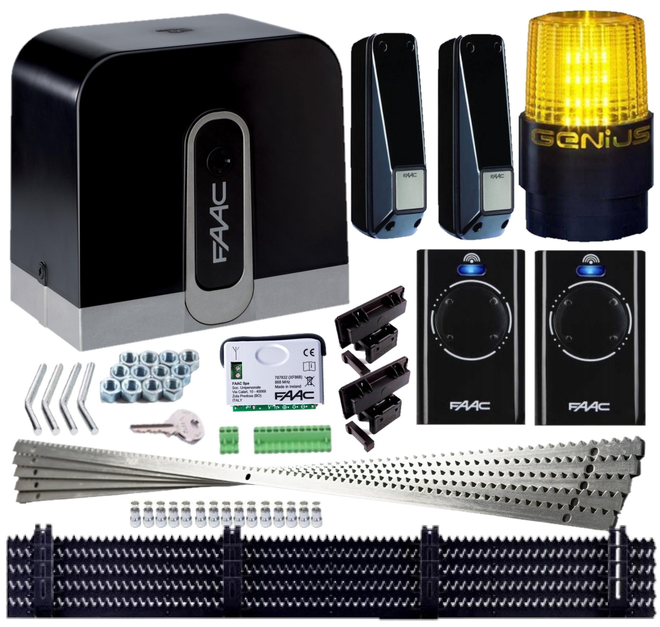 Zestaw Faac Napęd C720 Cyclo 24V Encoder Led