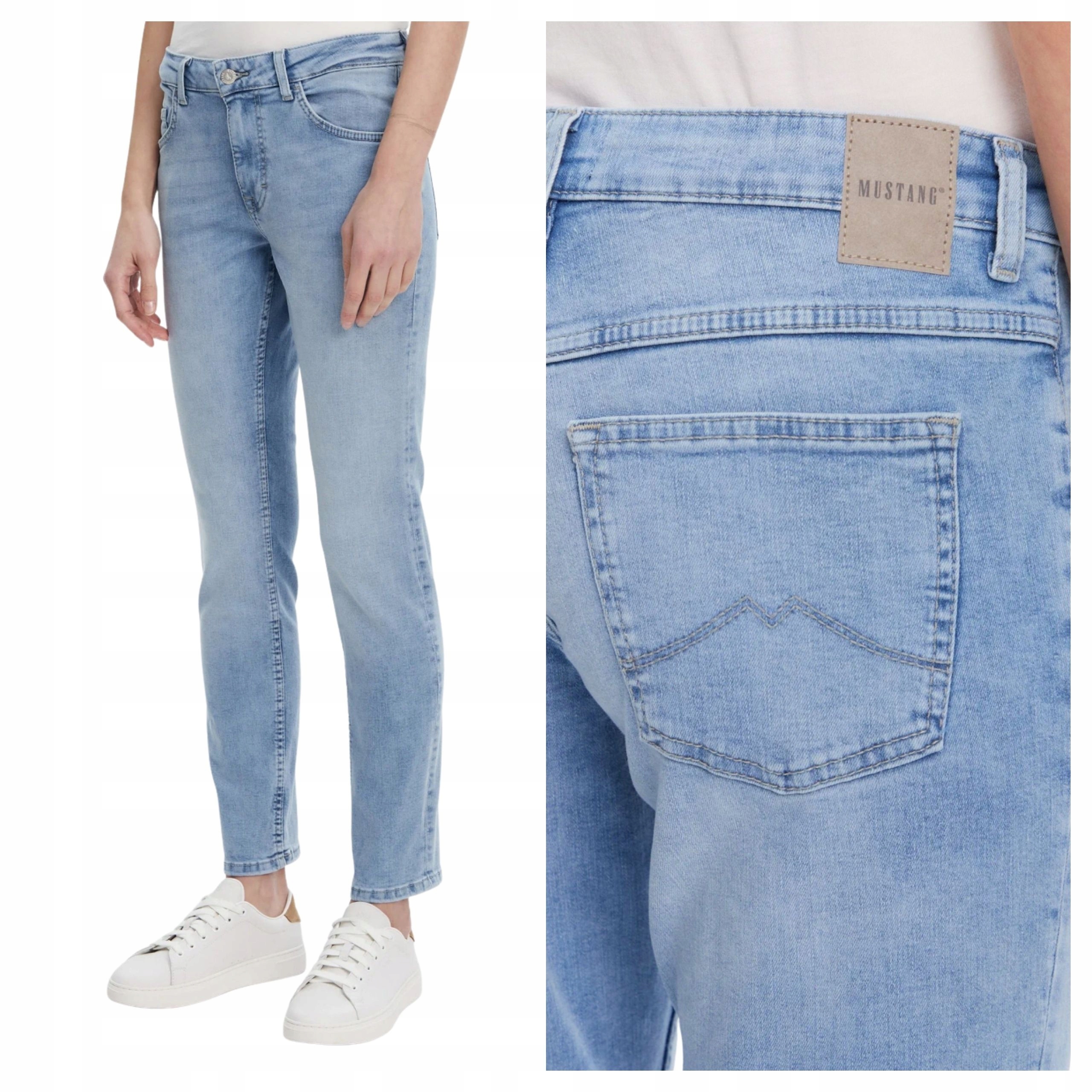 Mustang Rebecca Dámské džínové kalhoty Slim Fit Denim Blue W28 L30
