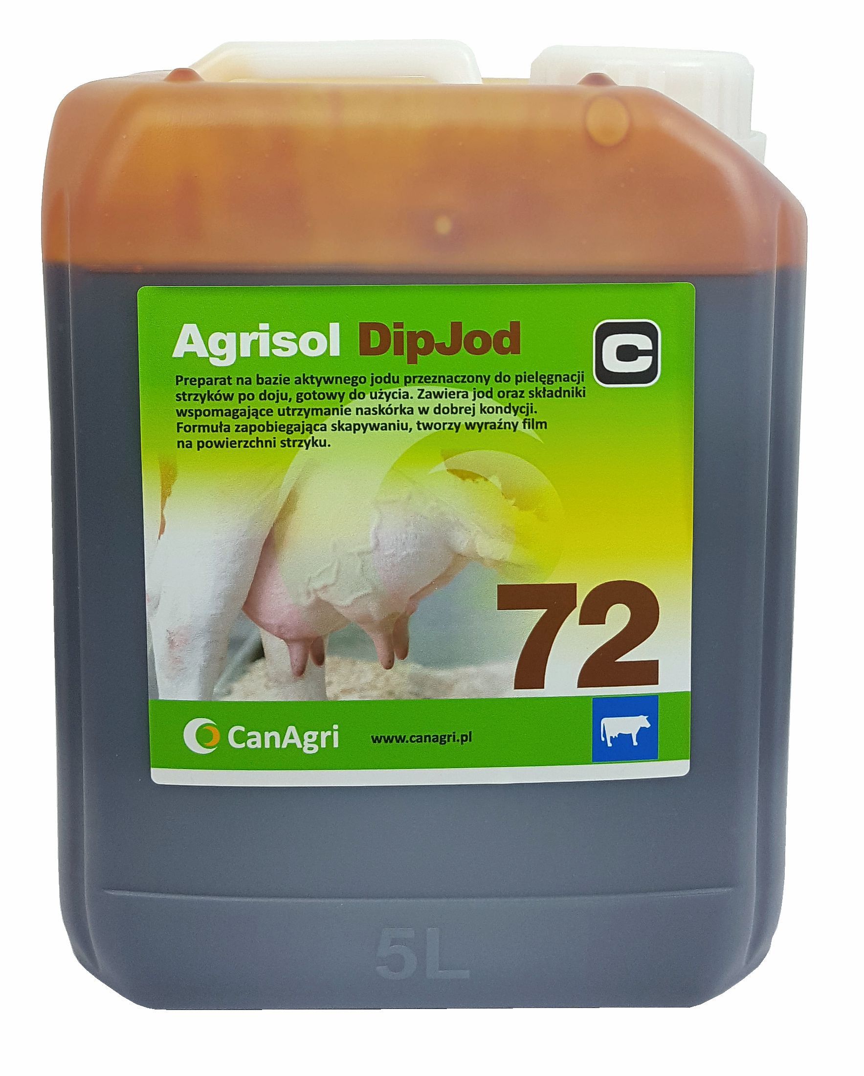 Přípravek na diping Agrisol DipJod 72, 5 kg, Can Agri