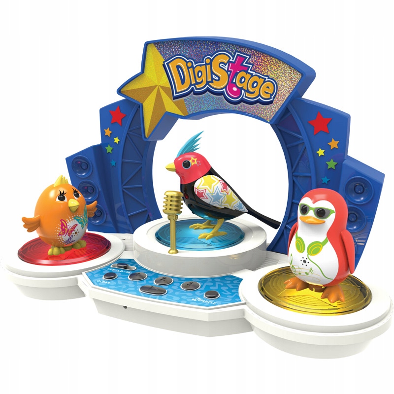 DIGISTAGE DIGIBIRDS ZESTAW SCENA DLA PTASZKÓW Wiek dziecka 3 lata +