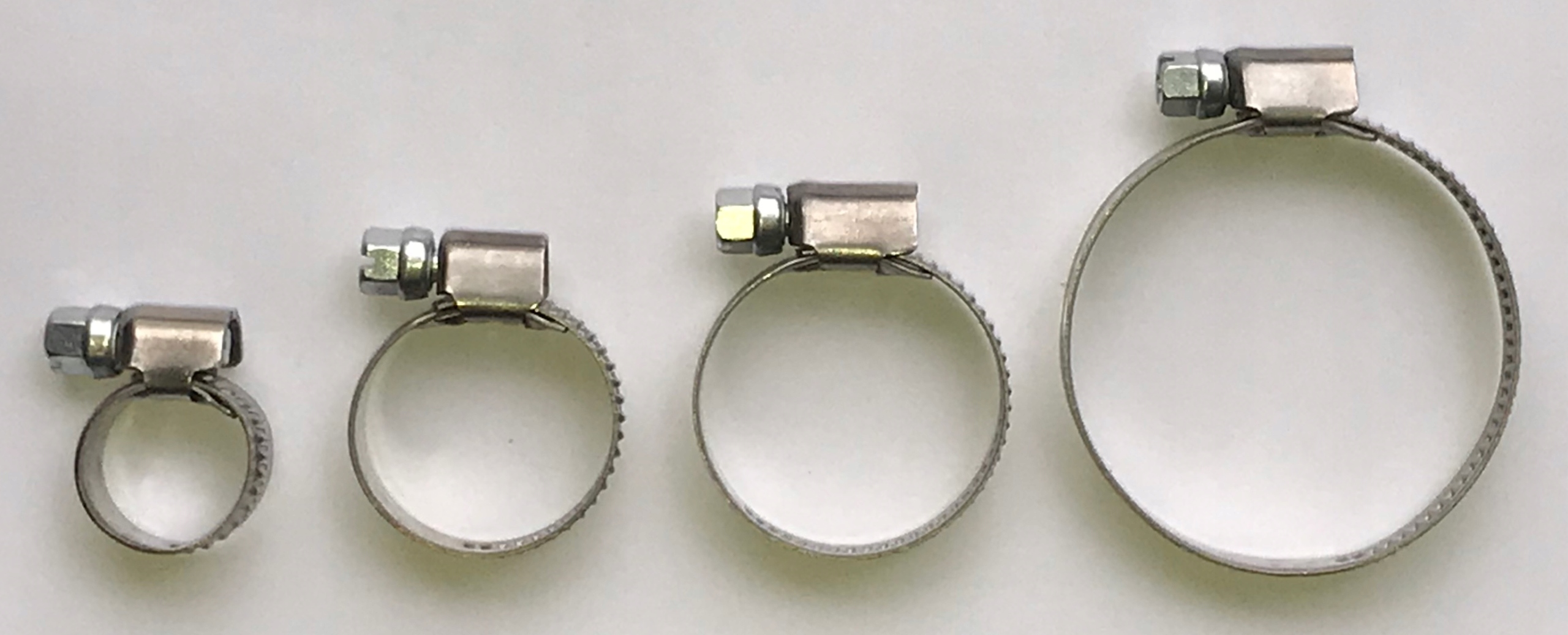 Opaska Zaciskowa Nierdzewna Rura Wąż fi 32 - 50 mm