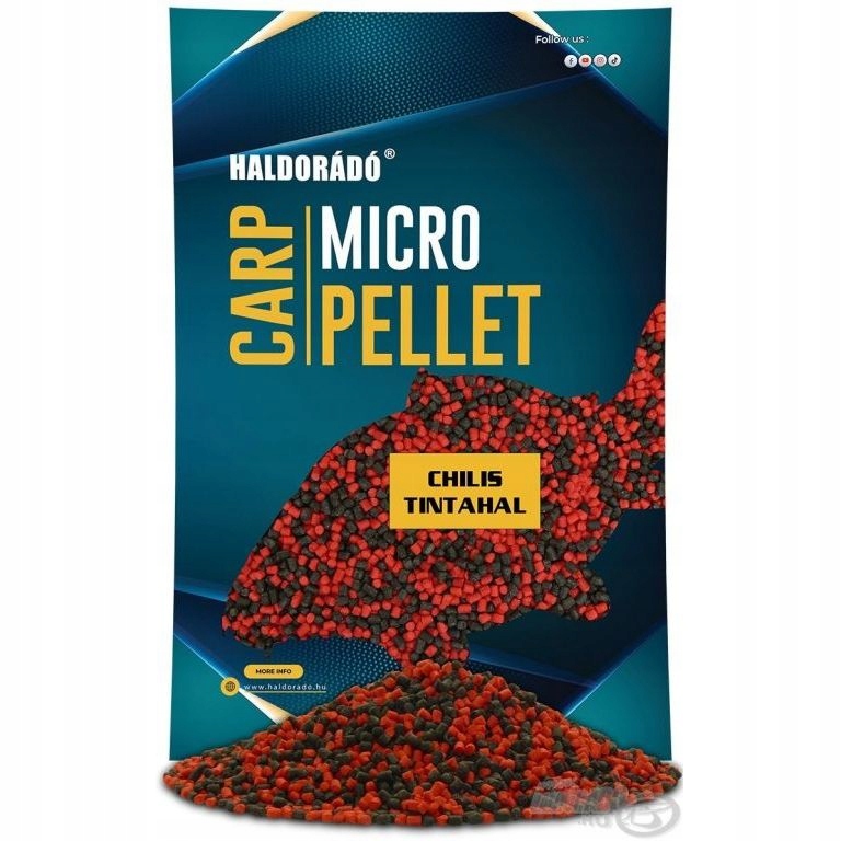 Pellet Haldorado Carp Micro Ostra Kałamarnica Karp Method Feeder 600g