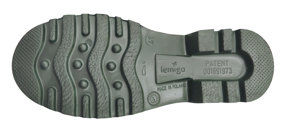 KALOSZE BUTY MĘSKIE PIANKOWE LEKKIE OCIEPLANE Z KOŁNIERZEM WADER 892/ 46 Model WADER 892