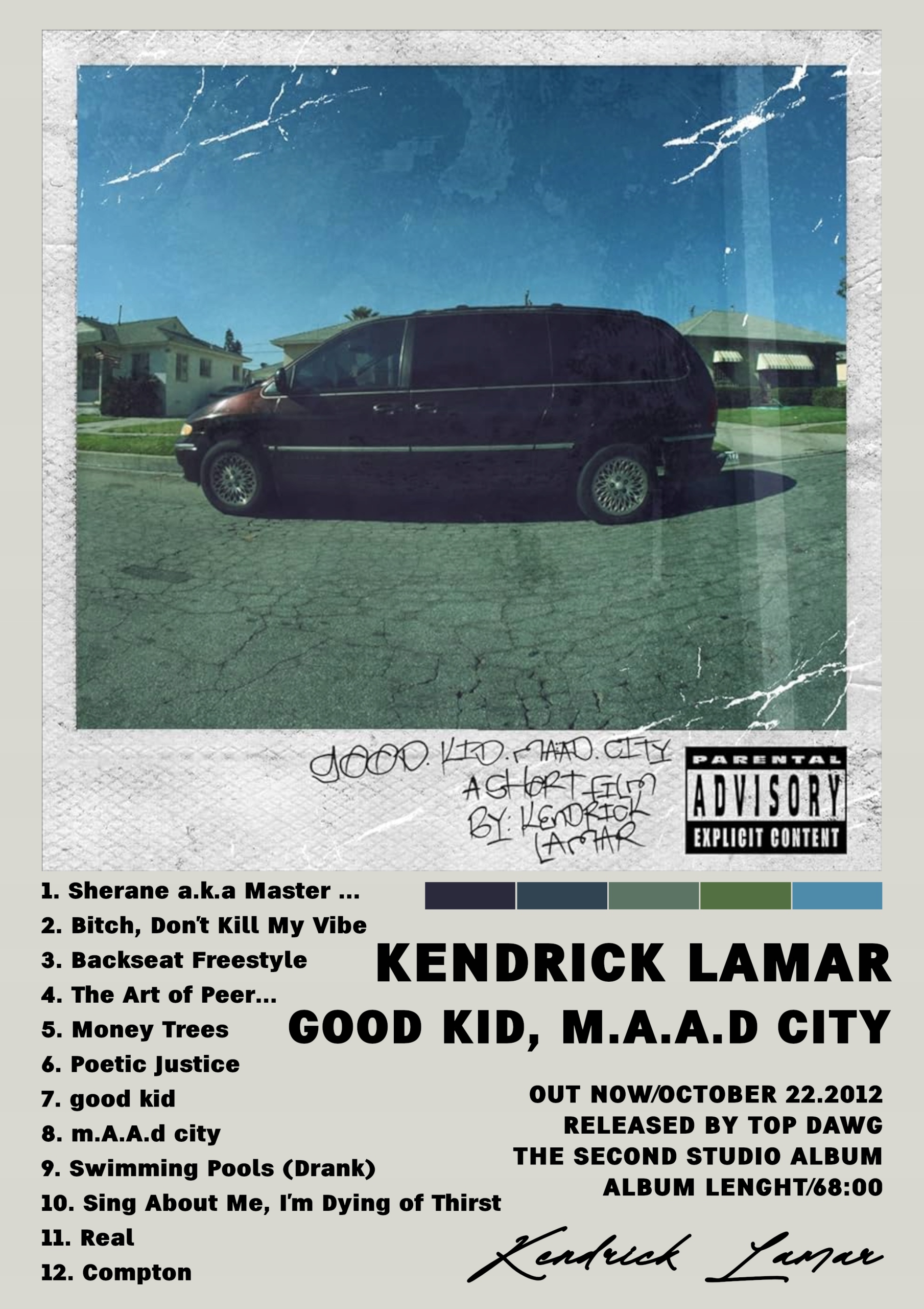 Lamar Kendrick Good Kid M.a.a.d City - Niska cena na Allegro
