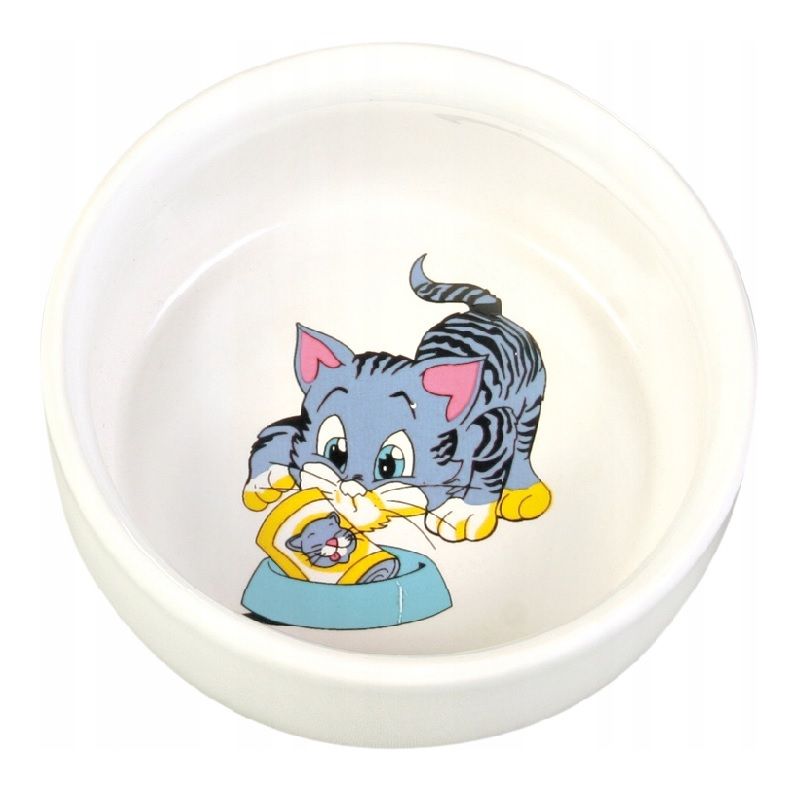 

Trixie Miska ceramiczna z motywem dla kota 0,3l