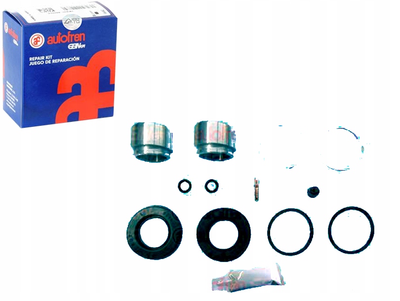 ZESTAW NAPRAWCZY ZACISKU MERCEDES TYŁ W124 W201 W2