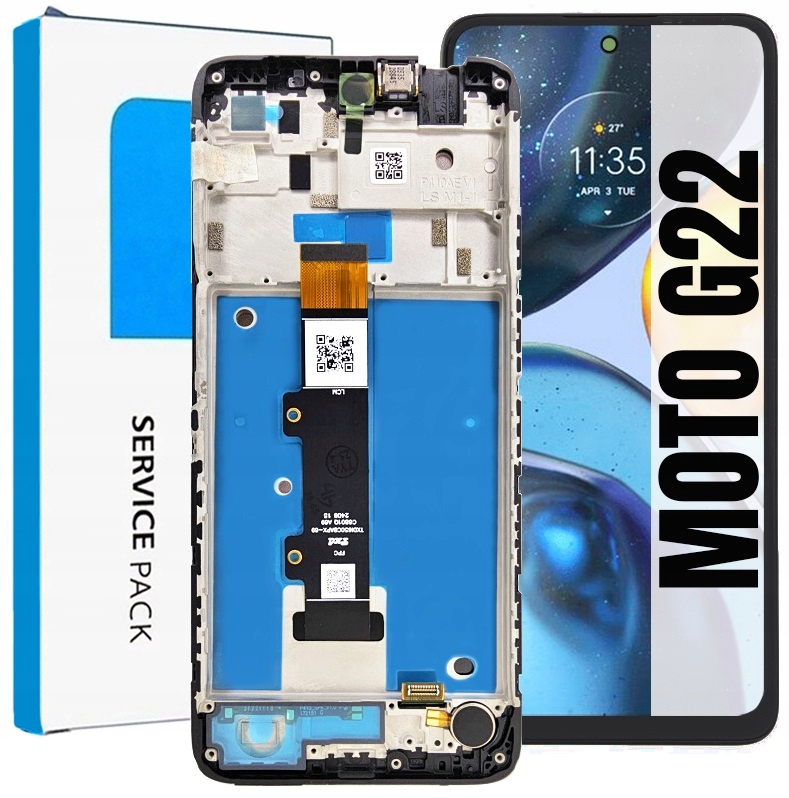 Displej Pro Motorola Moto G22 XT2231 Originální LCD Displej Rámeček