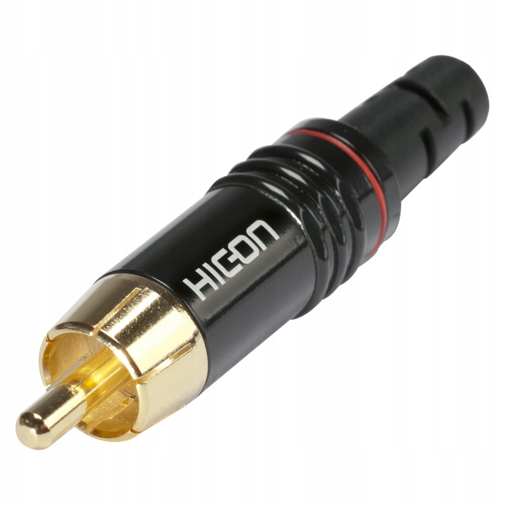 Wtyk Hicon HI-CM06-RED RCA