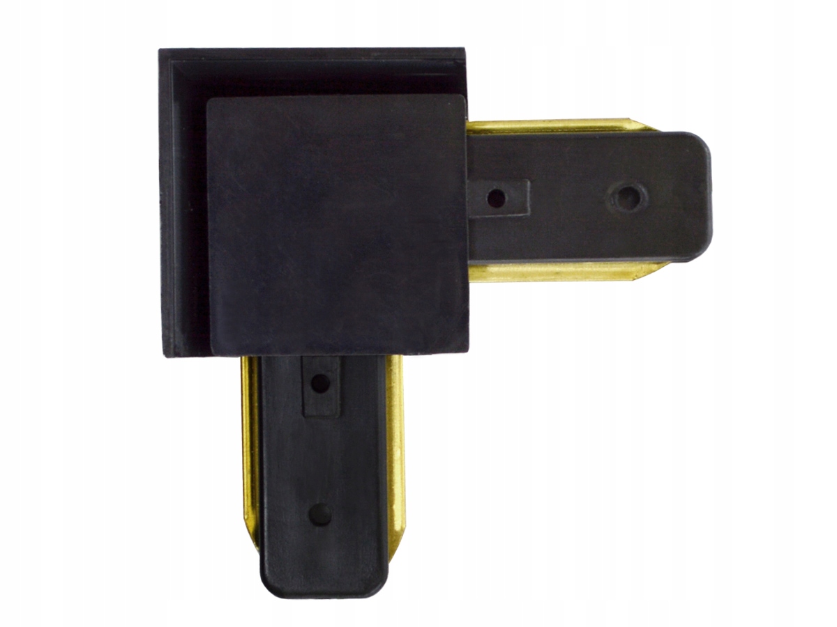 ŁĄCZNIK szyn jednofazowy narożny 90 st czarny 230V EAN (GTIN) 5901867724687