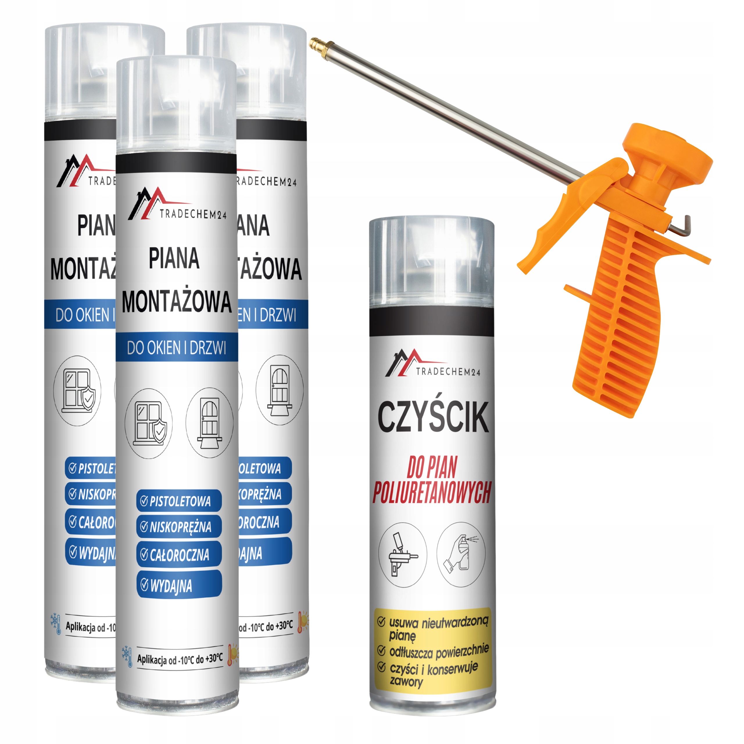 Celoroční Nízkotlaká Pistolová Pěna Čistič Pěny A Pistole