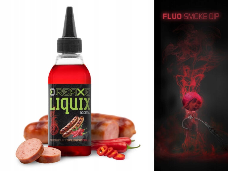Delphin Dip Fluo D Snax 100ml Frankfuterka Chilli