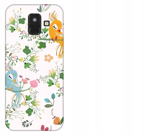 

Etui pokrowiec Samsung Galaxy A6 2018 Floral kwiat