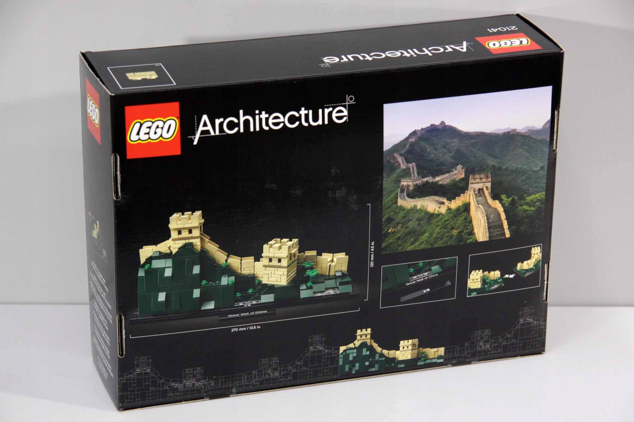 LEGO Architecture 21041 - Wielki Mur Chiński FV Liczba elementów 551 szt.