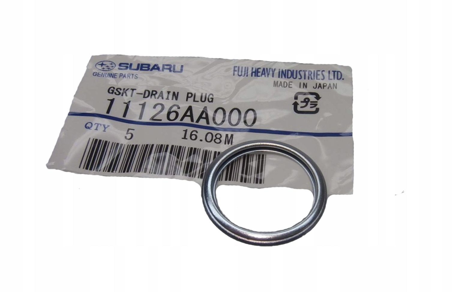 SUBARU FORESTER IMPREZA PODKŁADKA USZCZELKA KORKA