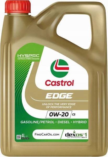 Olej silnikowy 0W-20 Castrol Edge 0W20 C5 4 l 0W-20