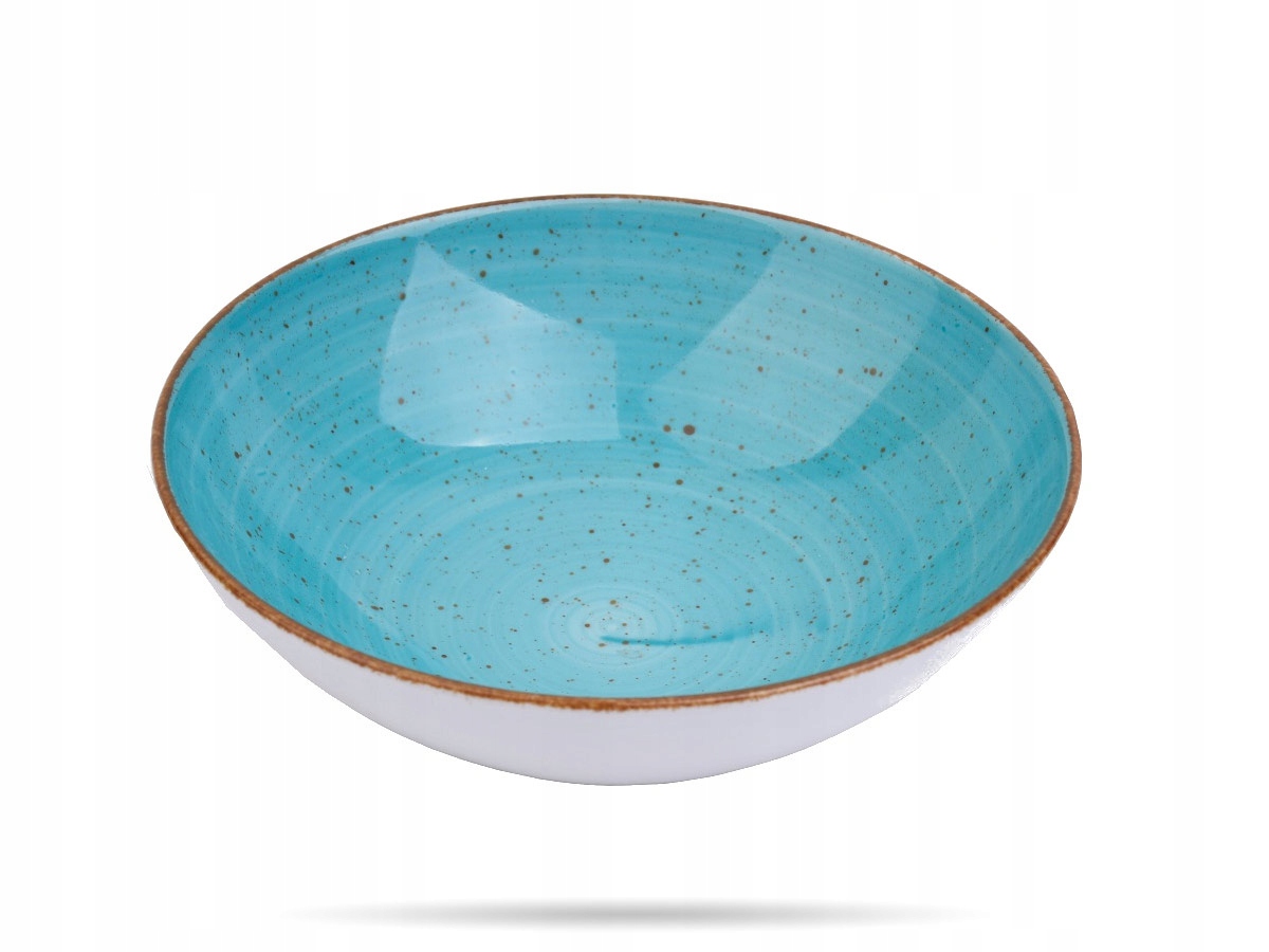 

Talerz głęboki 18 cm turkus dekor Boss Lubiana