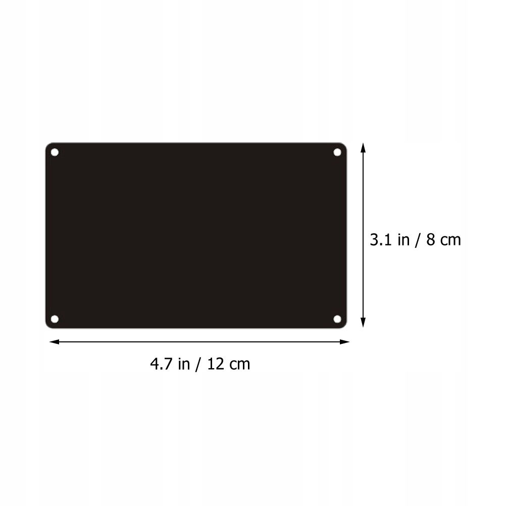 PUSTE TABLICZKI NAZWOWE EMBLEMATY PŁYTKI DO GRAWEROWANIA FLAGI Marka bez marki