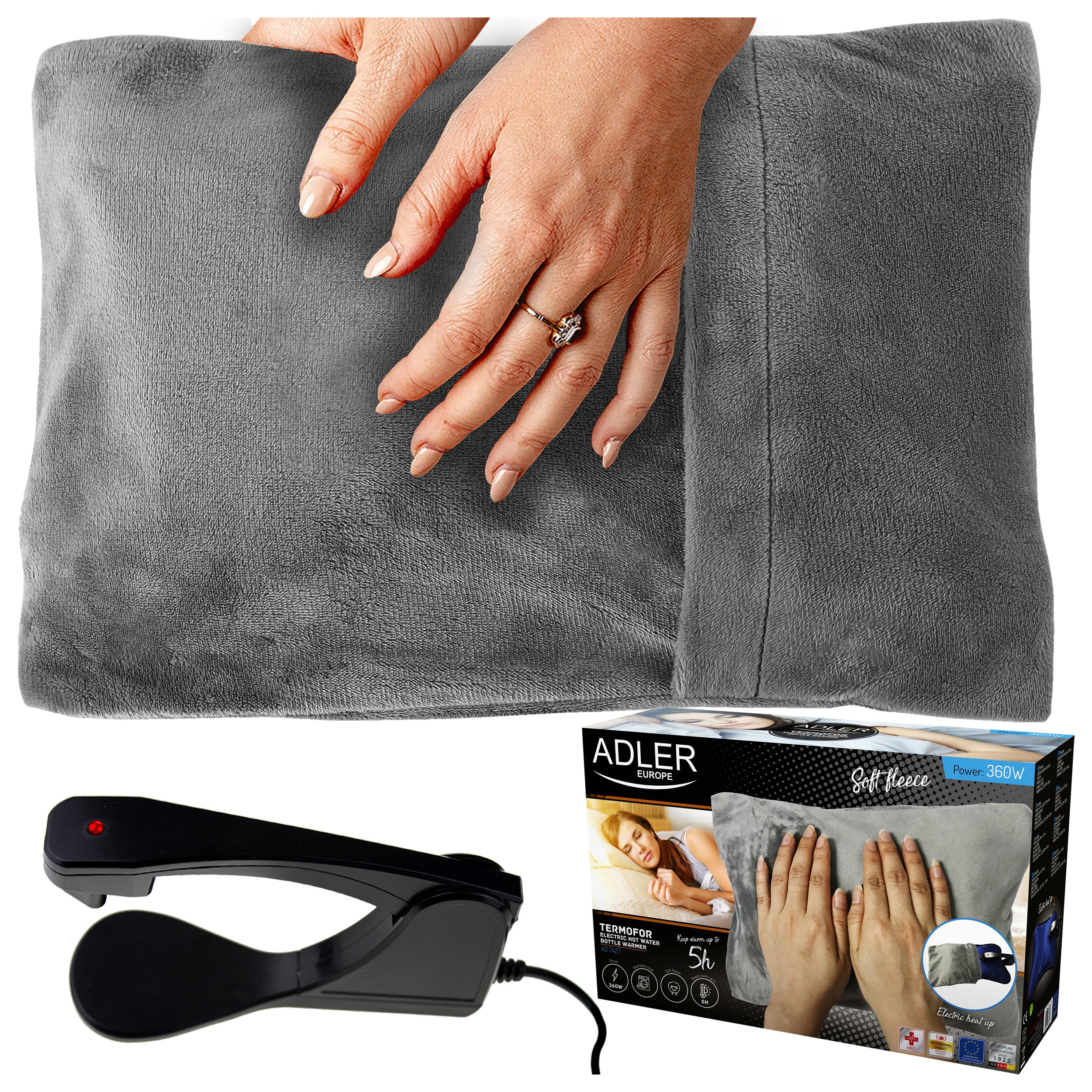 

Termofor Elektryczny Poduszka Kompres Grzeje Do 5H