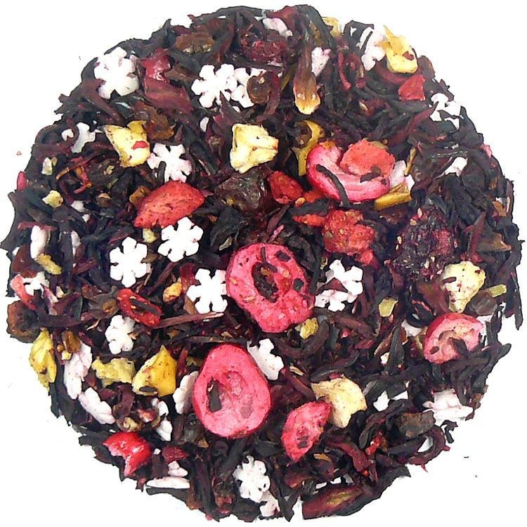 Čaj Vánoční Ovocný Kouzelný čas Jablko brusinky Sněhové Vločky 1 kg