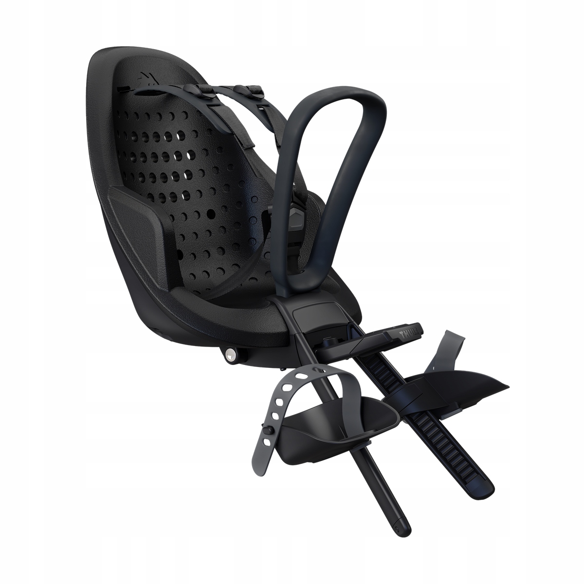 Fotelik rowerowy dziecięcy na przód Thule Yepp 2 mini midnight black