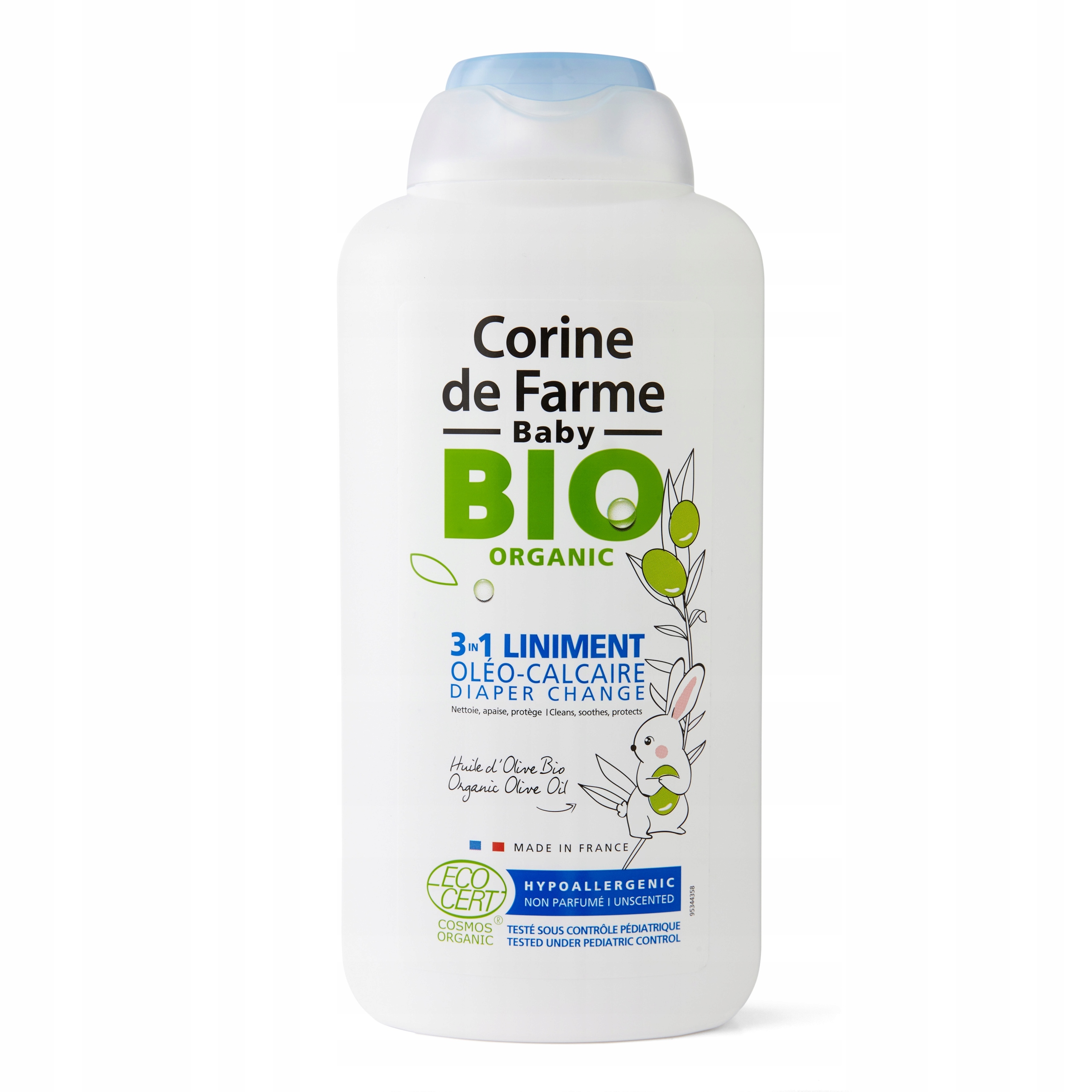 Corine de Farme Baby emulsyjny krem pod pieluszkę 3w1 BIO 500ml