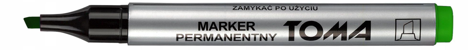 Marker permanentny Toma TO-091 ścięty zielony